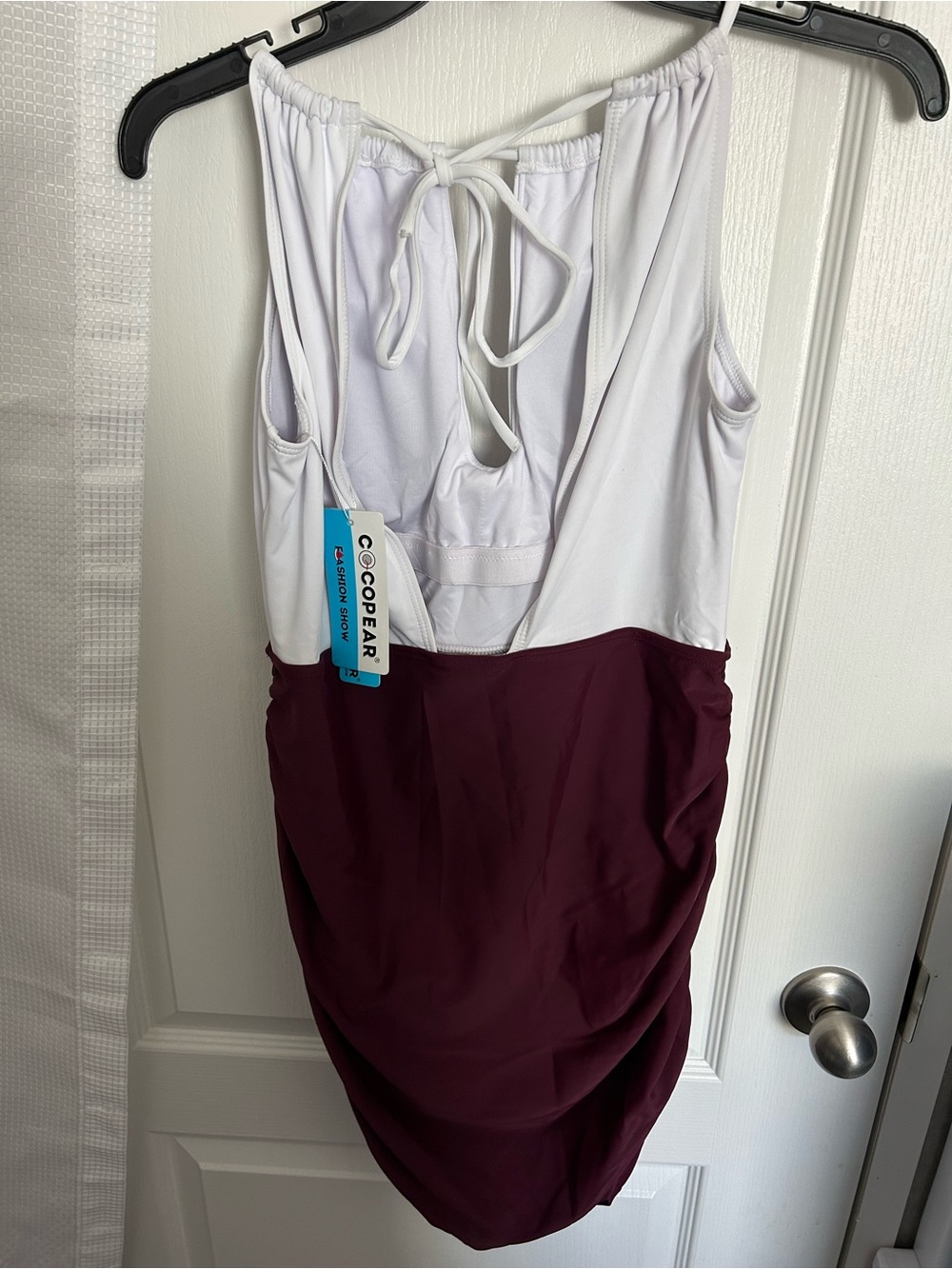 White Garment with Care Instruction Tag - Picture 2 of 8